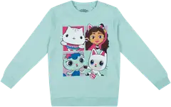 Gabby's Dollhouse lasten collegepaita GDQ70005B - Lt.green - 1