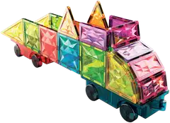 Geomag Magnetic Tiles Gems vehicles -rakennussetti - 4