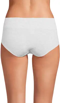 WKLY. naisten hipsterit 210W332665 - White melange - 3