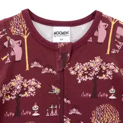 Muumi vauvojen pyjama Vilijonkka 593267 - burgundi - 4