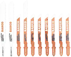 Bahco pistosahanteräsrja metal10 kpl 91-metal-10p - 2