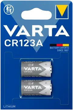 Varta erikoisparisto litium CR123A 2kpl - 1