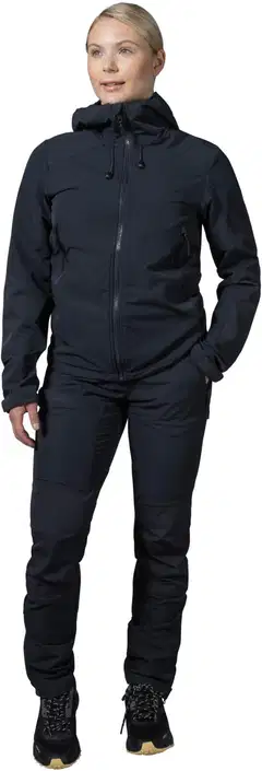 Luode12 naisten retkeily- ja ulkoilutakki 223L112561 - BLACK - 5