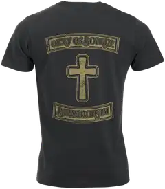 Miesten Ozzy Osbourne t-paita OZ004TS - MUSTA - 2