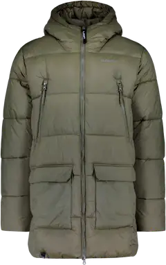 Luode12 miesten talviparkatakki 204L382587 - Olive Night - 1