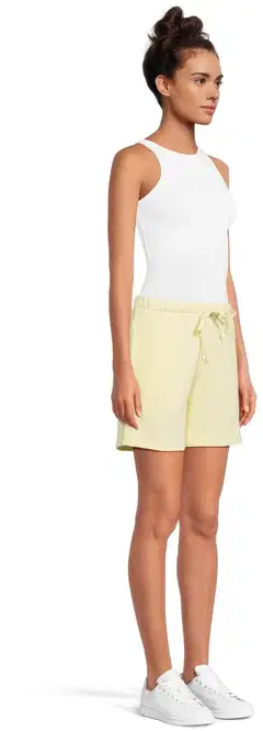 WKLY. naisten collegeshortsit 222W000212 - Yellow - 4