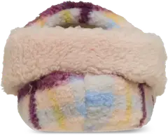 Crocs naisten tohveli Classic Cozzzy Plaid Slipper - Pink Caramel - 6