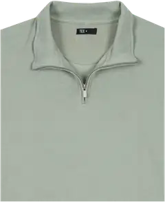 TEX miesten collegepaita Half zip I978941 - Khaki light - 2