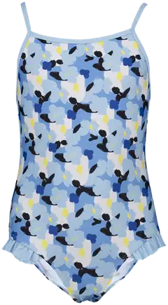 Finnwear lasten uimapuku Sofia T74092 - Blue Floral - 1