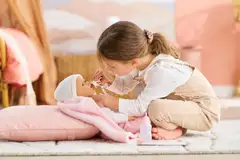 Corolle Mon Grand Poupon Vauvanukke Rose ja tarvikkeita - 16