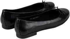 House naisten nahkaiset ballerinat Nora UB31-5102 - BLACK - 2