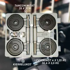 Fit n Shape käsipainot 20 kg - 5