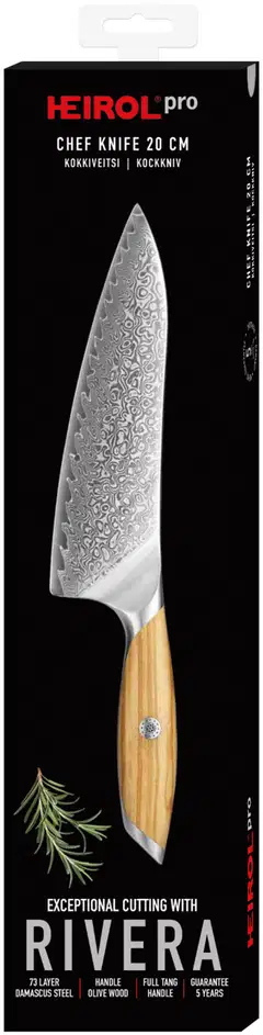 Heirol Kokkiveitsi 20 cm Rivera - 2