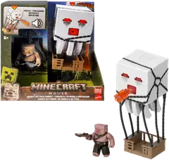 Minecraft Movie The Big One Ghast Ja Piglin - 1
