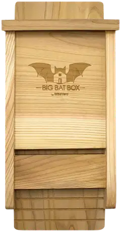 WildYard Big Bat Box lepakkopönttö, 1 kammio, setripuu, luonnonvärinen - 1