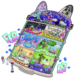 Trefl Lautapeli Spy Guy Gabby´s dollhouse - 2