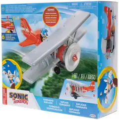 Sonic leikkisetti Tornado Biplane + Sonic-hahmo 2.5" - 2