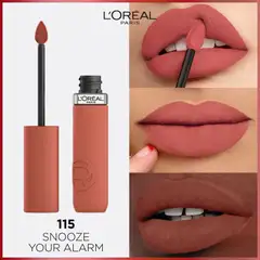 L'Oréal Paris Infaillible Matte Resistance 100 Fairytale  huulipuna 5ml - Snooze Your Alarm - 3