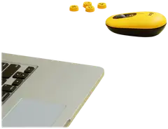 Logitech langaton hiiri POP Mouse with Emoji Blast Yellow - 8