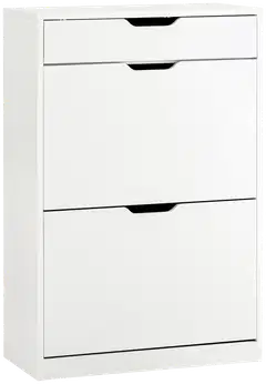 SoBuy kenkäkaappi valkoinen FSR180-W - 1