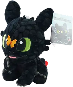 Simba - Universal Toothless / Hampaaton ja Light Fury, pehmo 18 cm, 4 erilaista, lajitelma, myydään yksittäin - 8