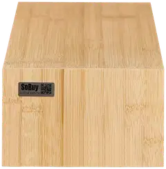 SoBuy näyttötaso bambu FRG198-N - 1