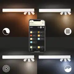 Philips Hue Centris -kattovalaisin kolmella kohdevalolla 36W 2000-6500K 3700LM valkoinen - 5