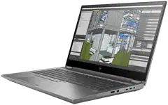 Nuvoo tehdashuollettu kannettava tietokone HP ZBook Fury 15 G7 Intel Core i7-10850H 15" FHD 32GB 512GB SSD T2000 W11P - 2