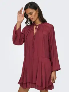 JDY naisten mekko Jdyharper - Oxblood Red - 6