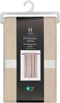 House pimennysverho TPU Film 140x250 cm, beige - 2