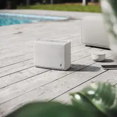 Audio Pro langaton monihuonekaiutin akulla A15 MKII W vaalea harmaa - 4