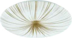 EGLO Plafondi Nieves 1 led 7x4,4W Ø51cm valkoinen/kulta - 1