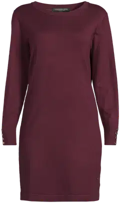 London Fog naisten neulemekko 218L262904 - dark wine - 2