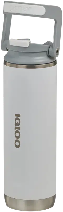 Igloo Flip'n'Sip 591 ml -termospullo valkoinen - 2