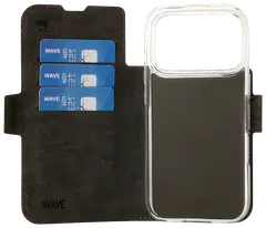Wave MagSafe-yhteensopiva Book Case -puhelinkotelo Apple iPhone 18 Pro/Apple iPhone 17 Pro smoky sangria - 4