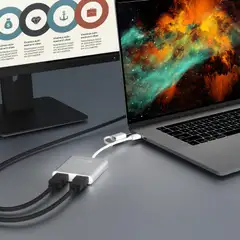 j5create USB-C 2 x HDMI adapteri - 4