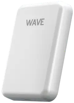 Wave MagPower Plus lisävirta, 10000mAh, Valkoinen - 4