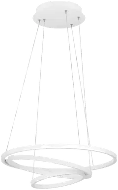 EGLO Riippuvalaisin connect.z Lobinero-z led 43,2W Ø58cm valkoinen - 1