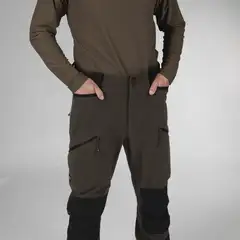 Alaska 1795 miesten metsästyshousut Superior Pro - brown-black - 3