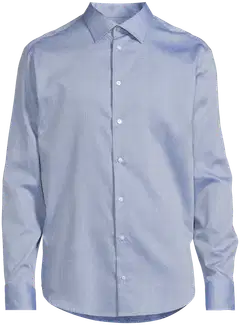 London Fog miesten kauluspaita Timantti 194L292619 - Mid Blue - 2