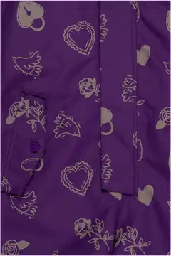 Ciraf lasten veden- ja tuulenpitävä kevytvanuhaalari Loisto 252C36259D - Purple - 3