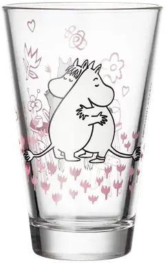 Moomin Arabia Muumi juomalasi Rakkaus 30cl  2kpl - 1