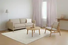 House sisustustyyny Arc tuftattu 45x45 cm luonnonvalkoinen - 3