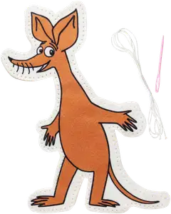 Muumi askartelu Martinex DIY ommeltavat huopahahmot - 5