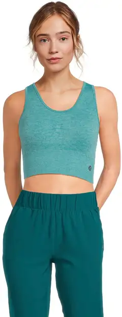 Danskin naisten saumaton liivitoppi DPS2505 - Dusty turquoise - 1