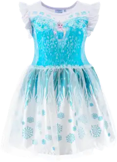 Lasten Frozen mekko,laadukas kangas - Blue - 1