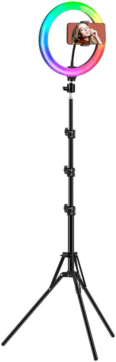 Rengasvalo 26 cm säädettävällä jalalla - 2