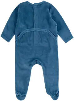 TEX BABY vauvojen velourpyjama Shine Bright - BLUE 11 - 2