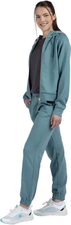 Danskin naisten hupparitakki scuba DCS2619 - Aqua 17-4911TCX - 13