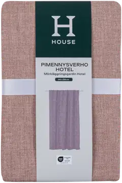 House pimennysverho Hotel 140 x 250 cm rose - 2